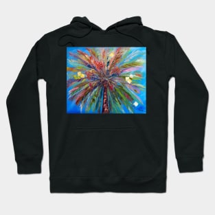 Date palm. Summer. Costa Brava Hoodie